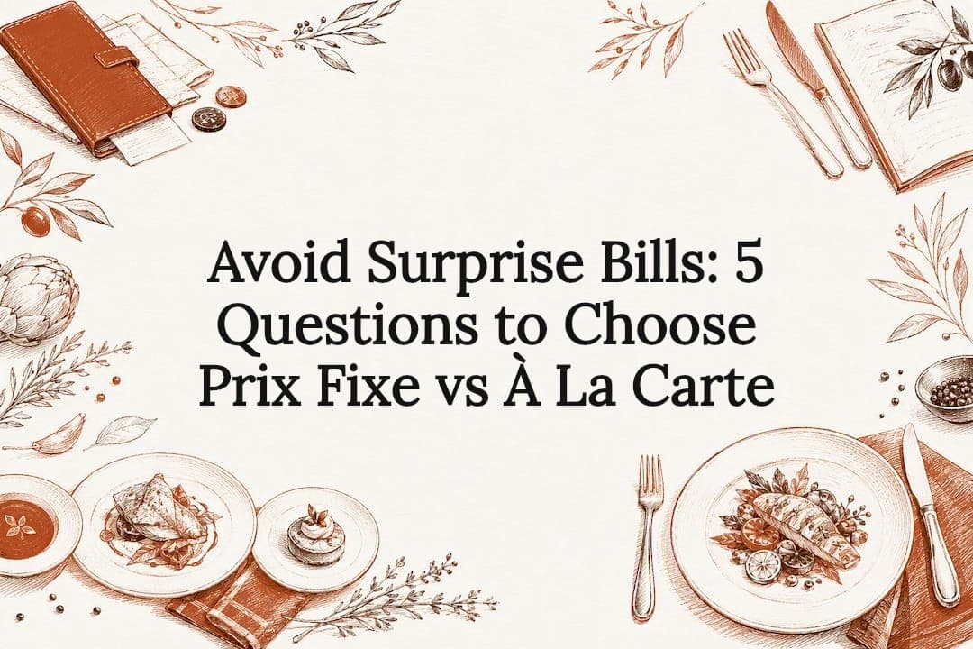 Avoid Surprise Bills: 5 Questions to Choose Prix Fixe vs À La Carte